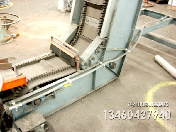 全有輕型90度大傾角皮帶輸送機安裝現場