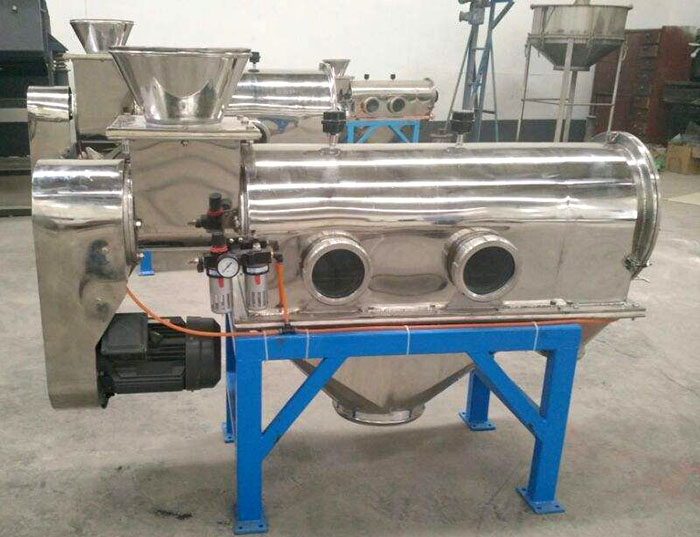 卧式氣流式篩粉機